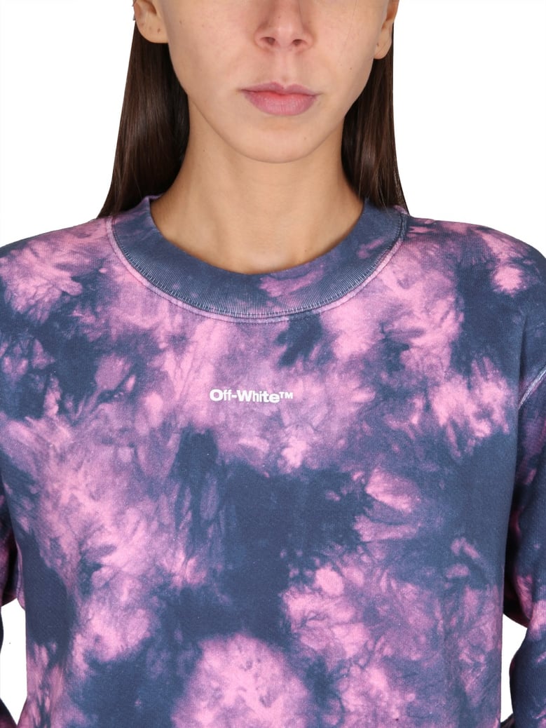 sweatshirt dress in pink by Selfnex