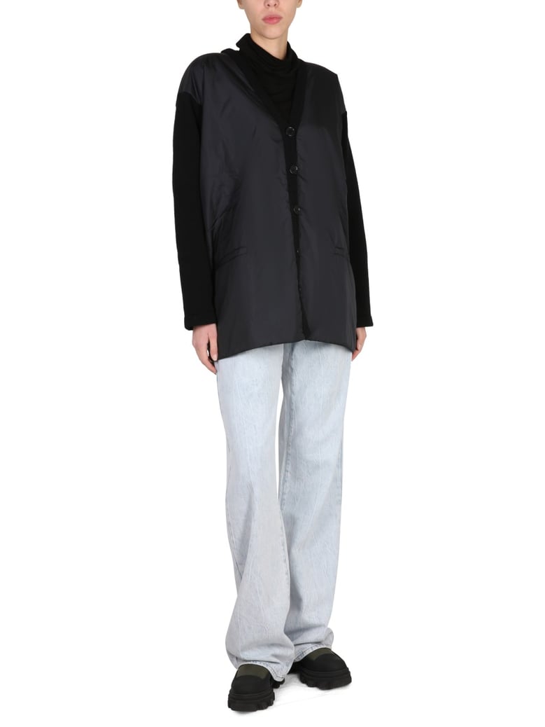 v-neck cardigan by Selfnex