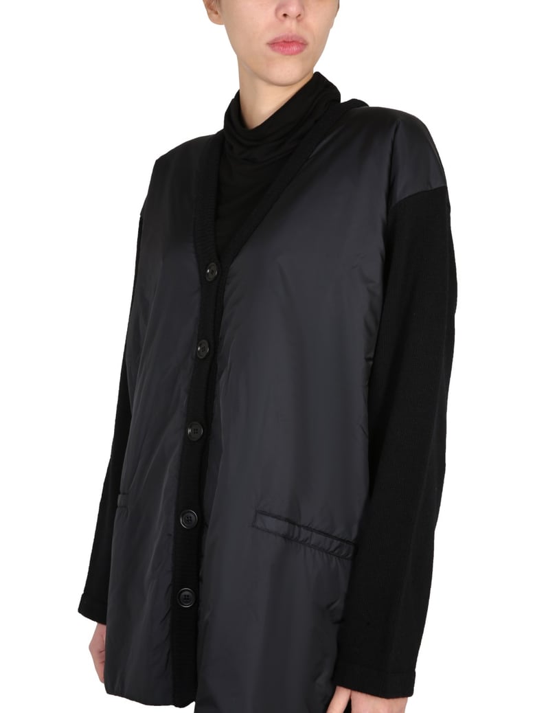 v-neck cardigan by Selfnex