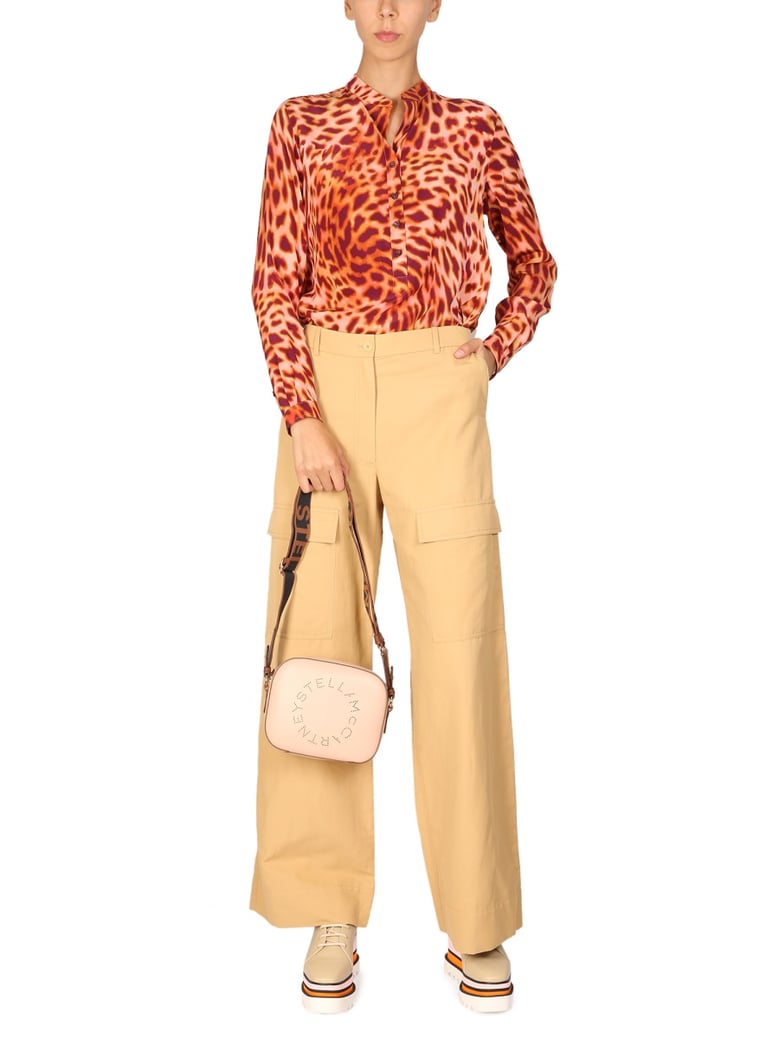 wide leg cargo pants by Selfnex