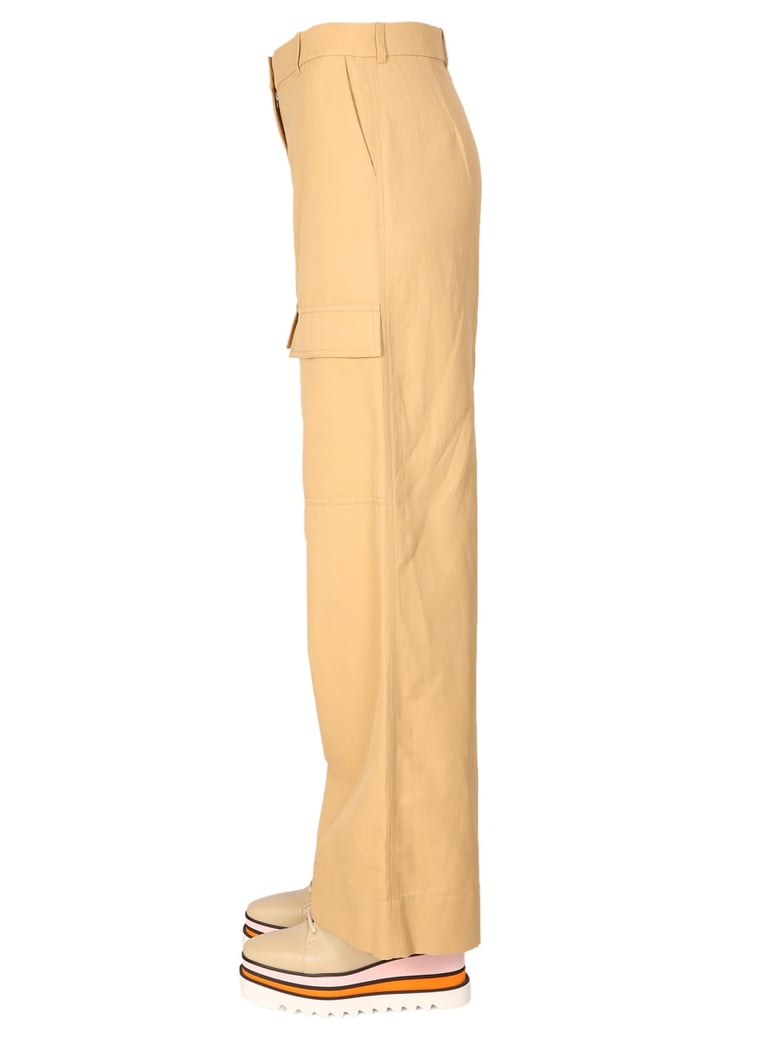 wide leg cargo pants by Selfnex