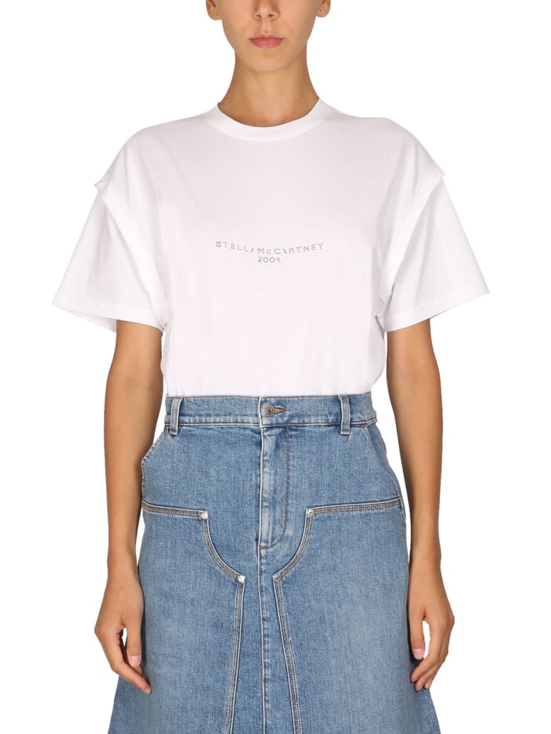 crystal logo t-shirt by Selfnex