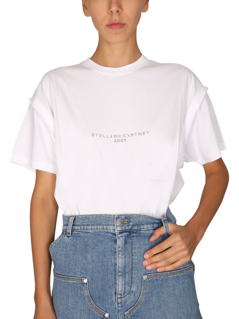 crystal logo t-shirt by Selfnex