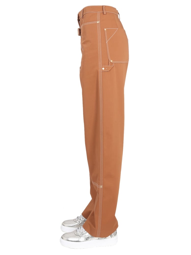 pants with buckle by Selfnex