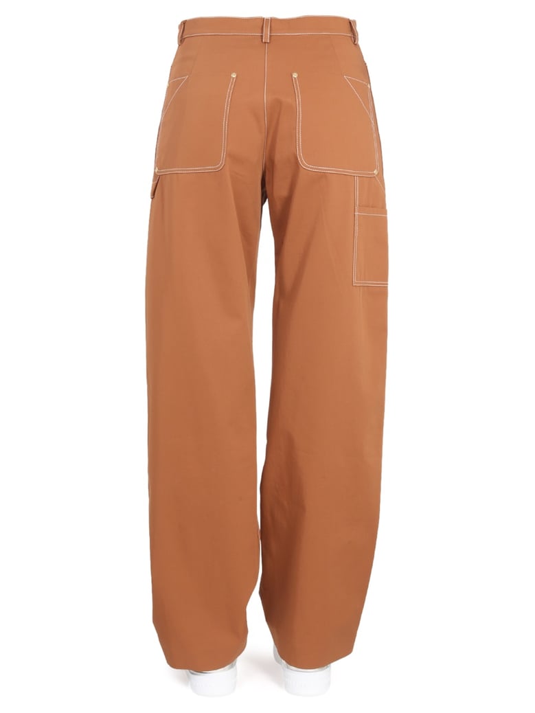 pants with buckle by Selfnex