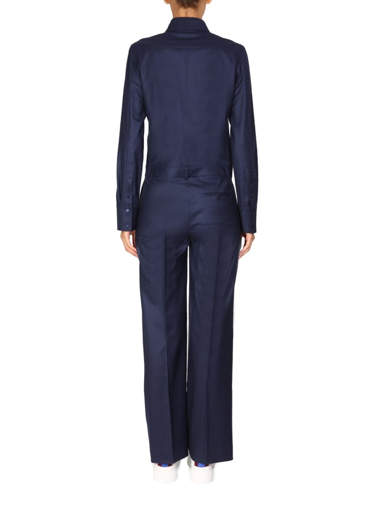 wool jumpsuit by Selfnex