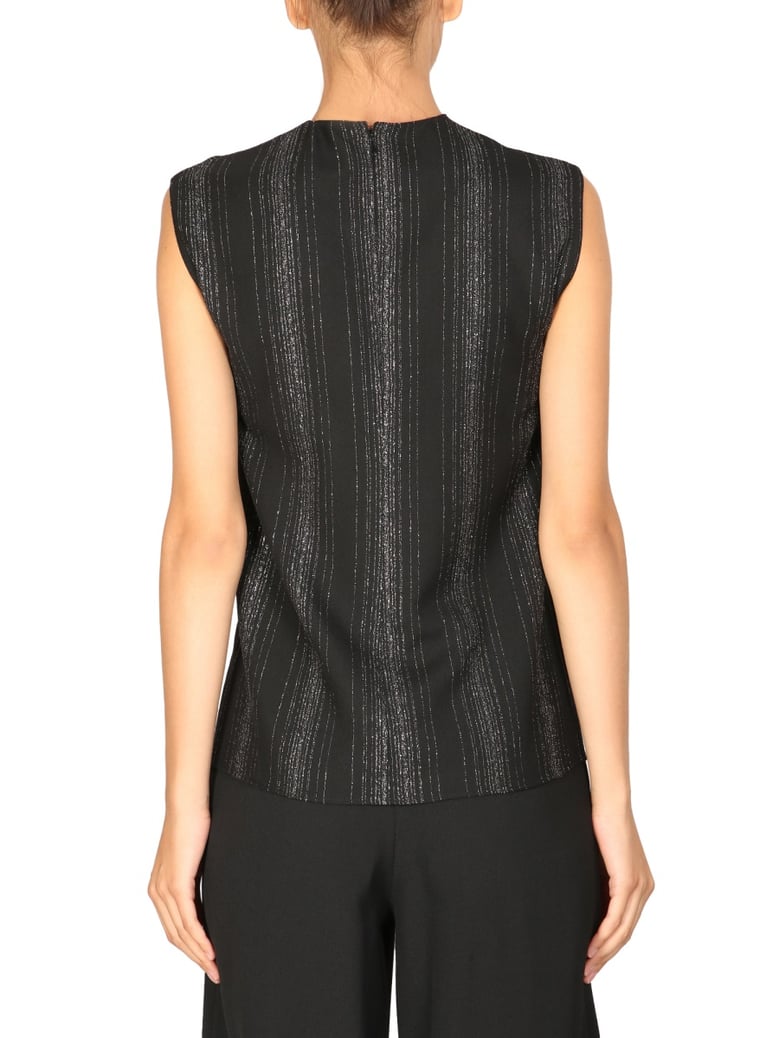 lurex tailored top by Selfnex