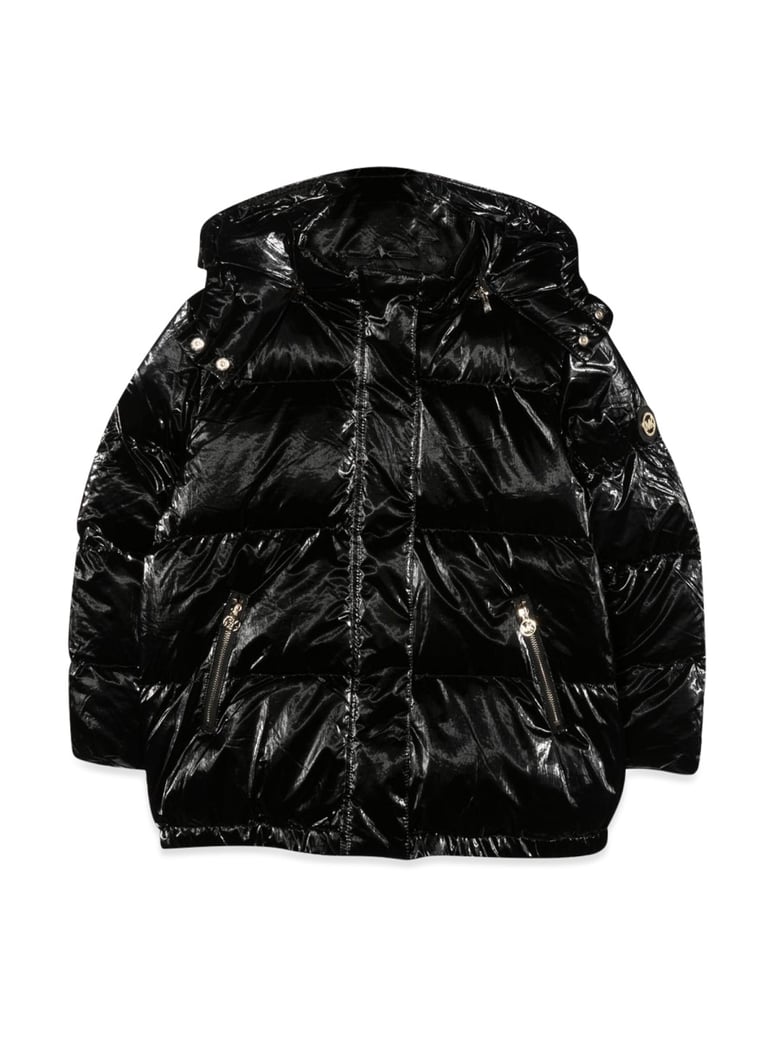 down jacket with hood by Selfnex