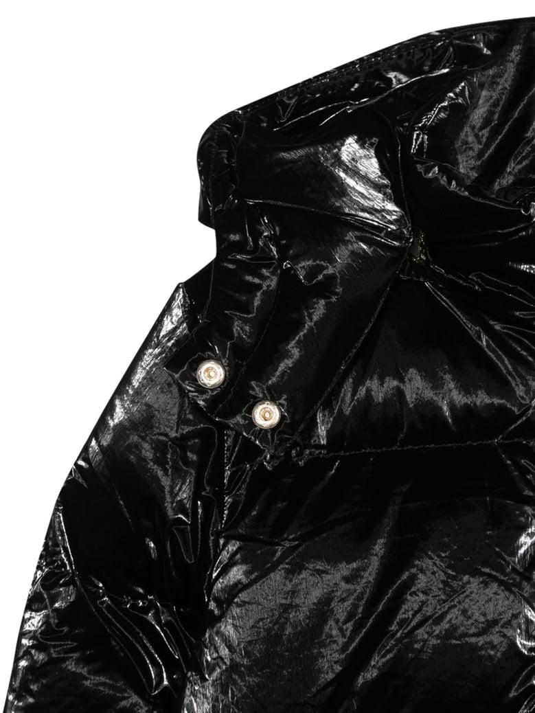 down jacket with hood by Selfnex