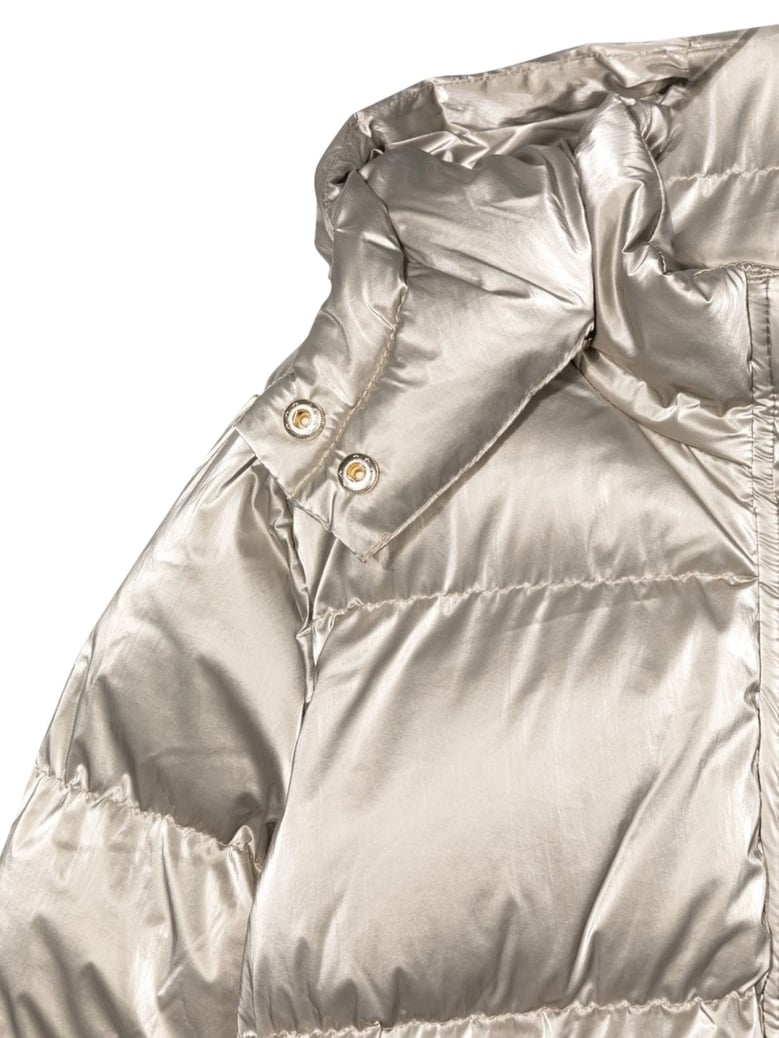 down jacket hooded gold by Selfnex
