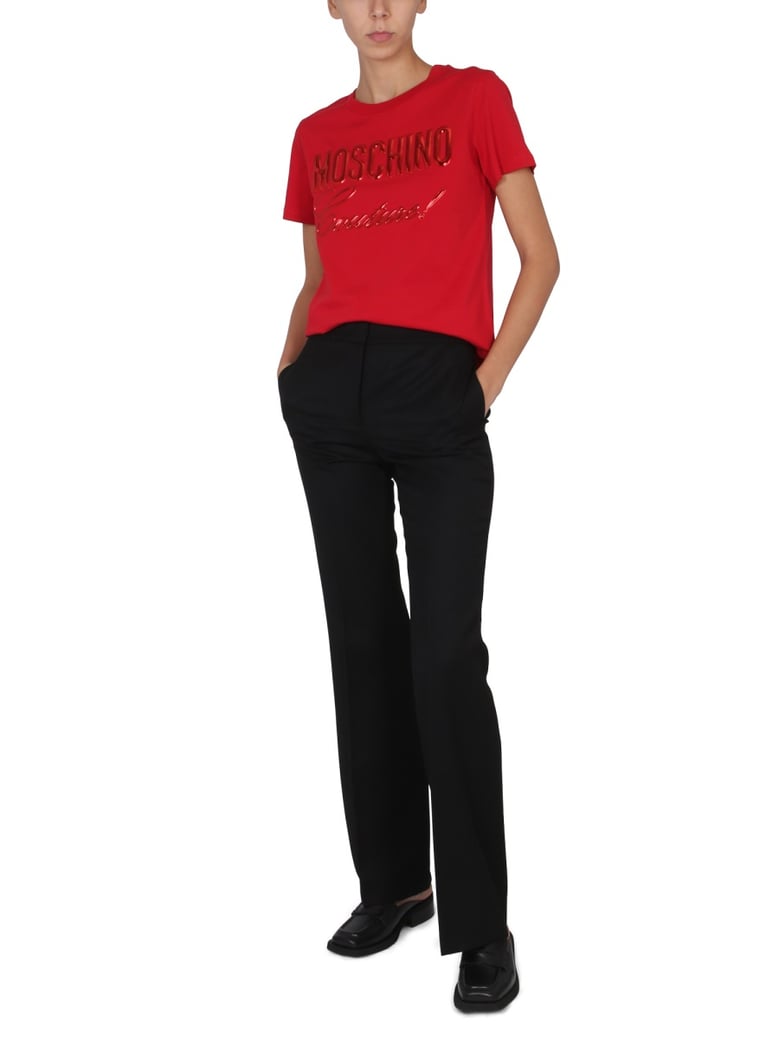 wool grain de poudre pants by Selfnex