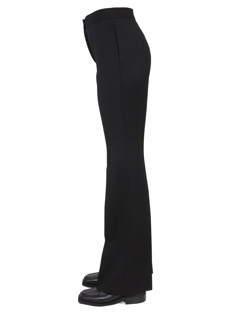 wool grain de poudre pants by Selfnex