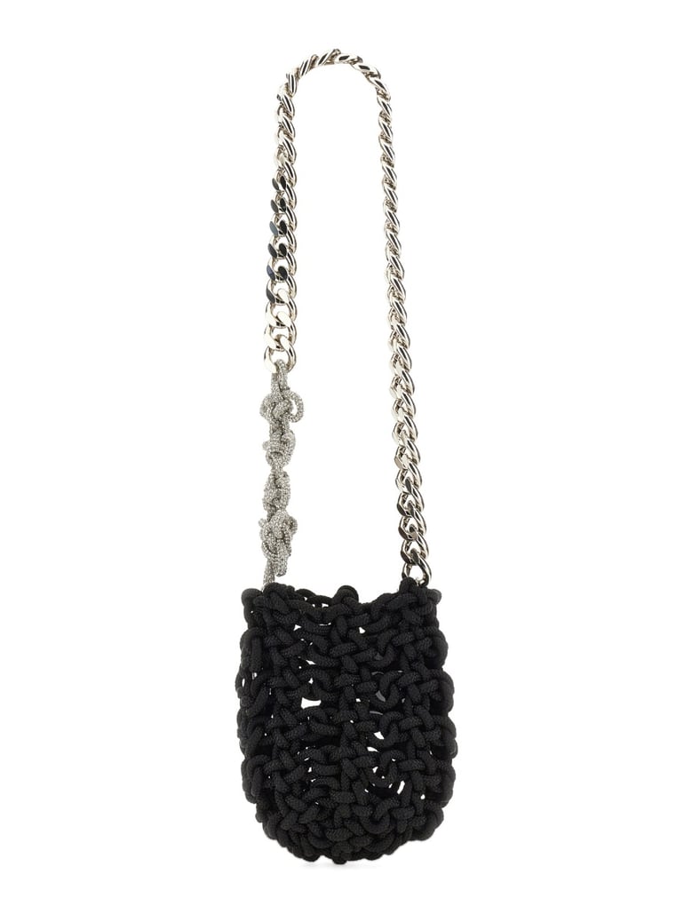 knot shoulder bag by Selfnex