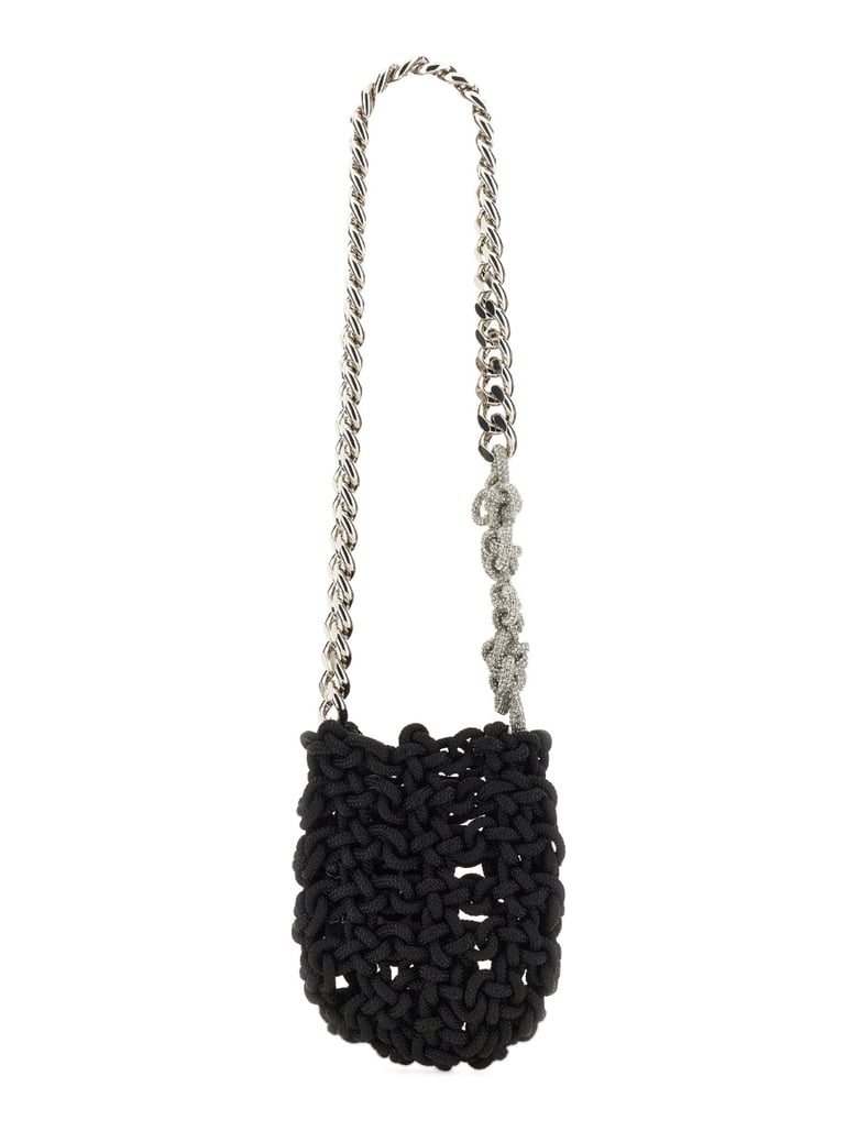 knot shoulder bag by Selfnex