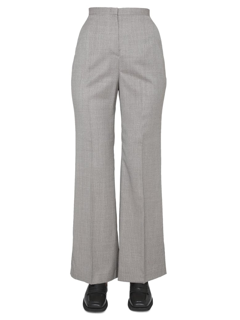 micro houndstooth pants by Selfnex