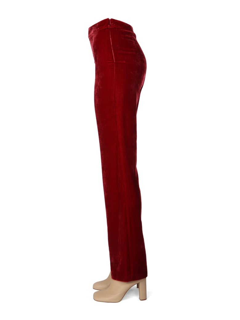 panne velvet pants by Selfnex