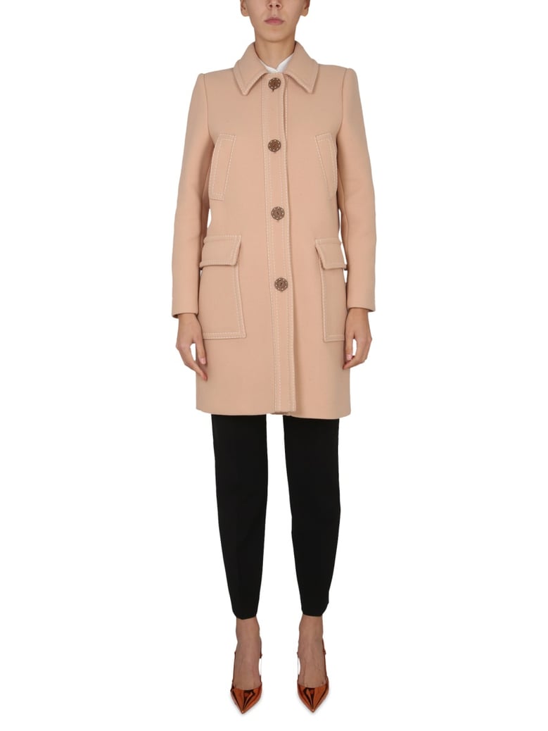 virgin wool coat by Selfnex