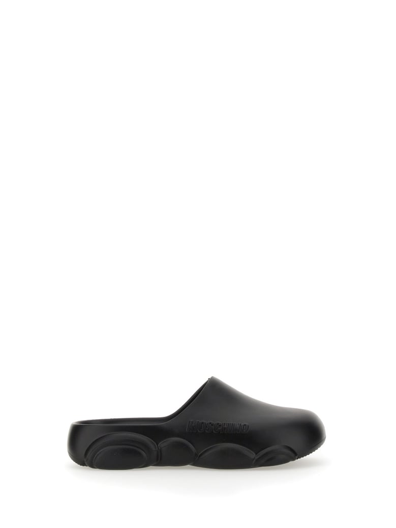 rubber teddy sole mules by Selfnex