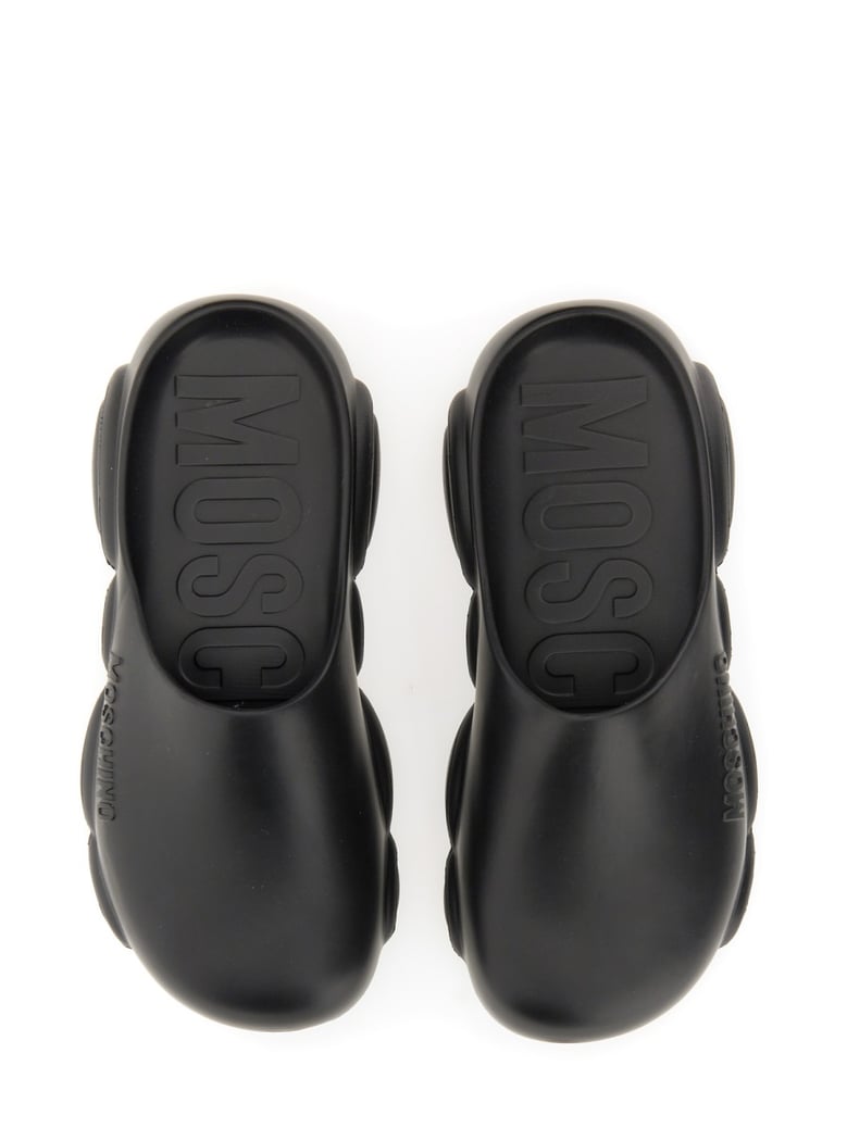 rubber teddy sole mules by Selfnex