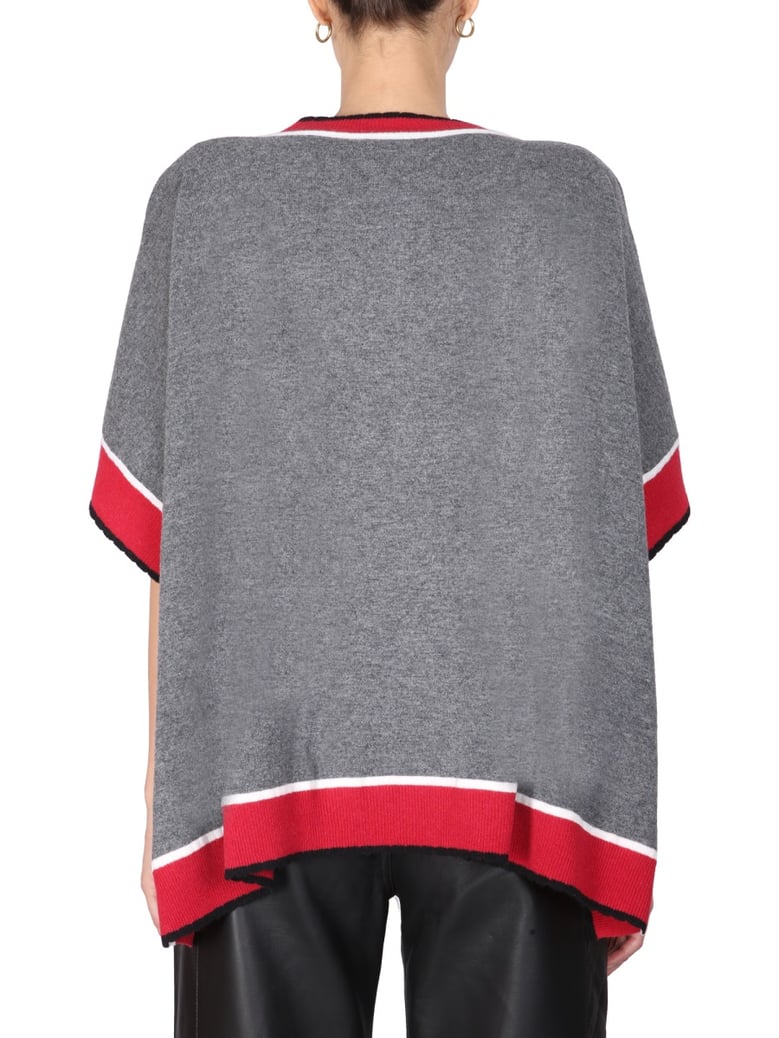 wool jersey jumper with geometric design by Selfnex