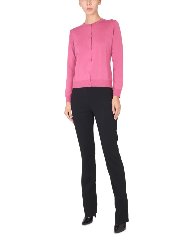 wool jersey jumper with necklace detail by Selfnex