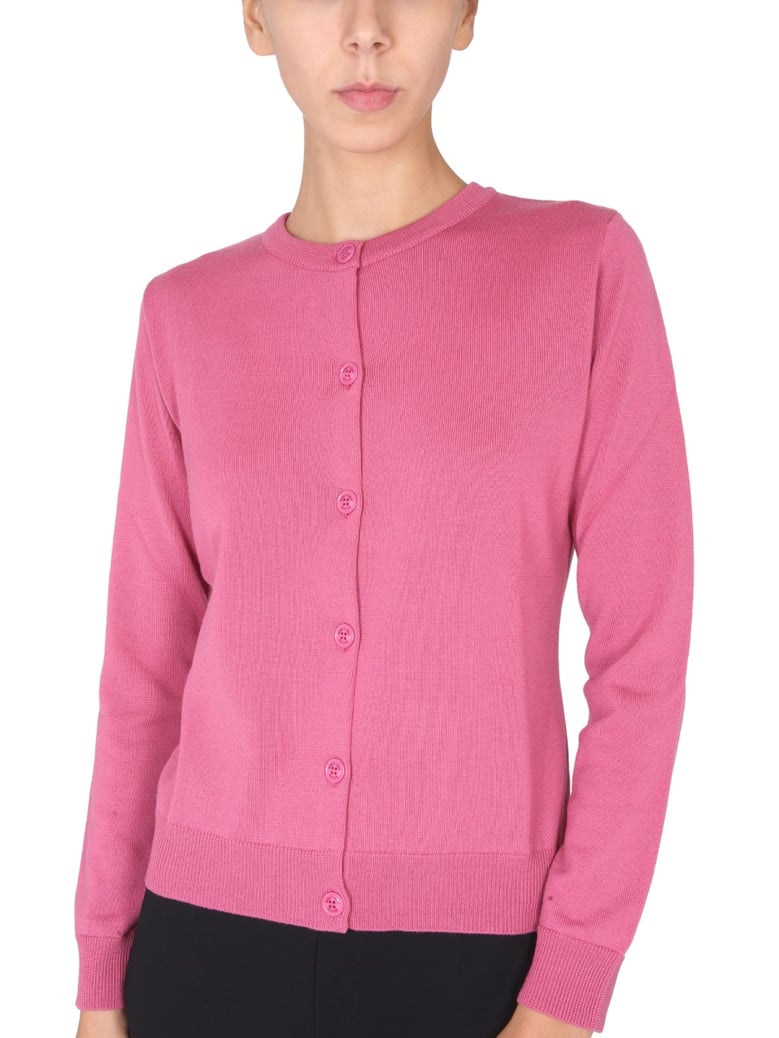 wool jersey jumper with necklace detail by Selfnex