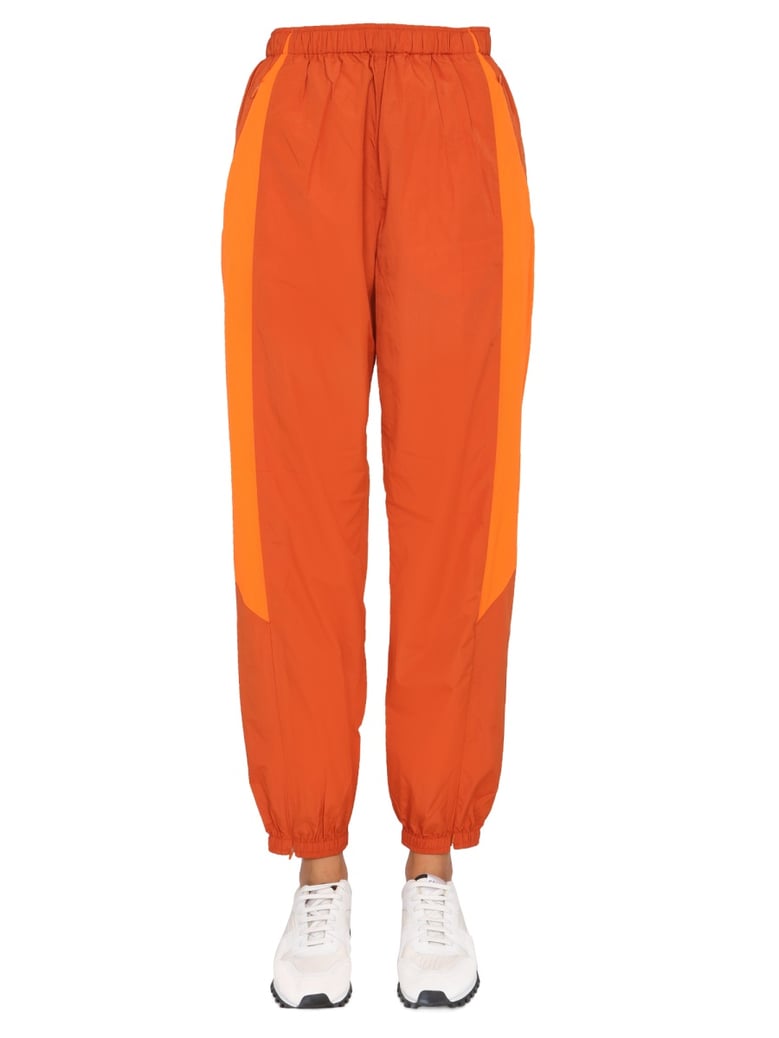 elastic waist jogging pants by Selfnex