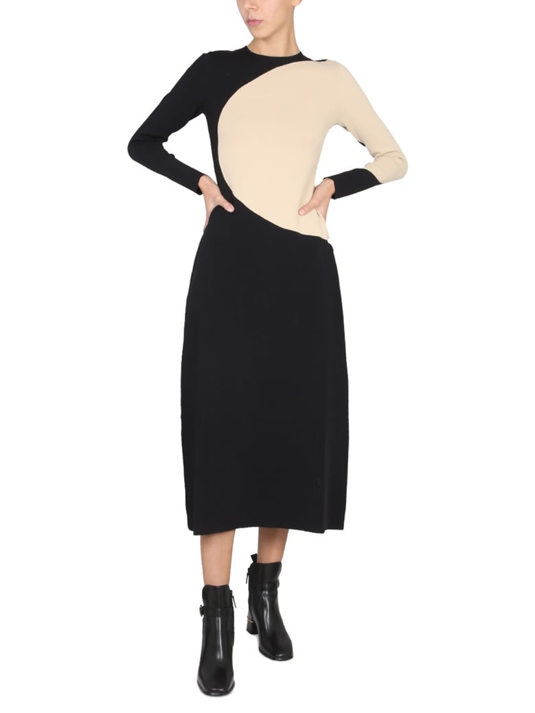 colorblock dress by Selfnex