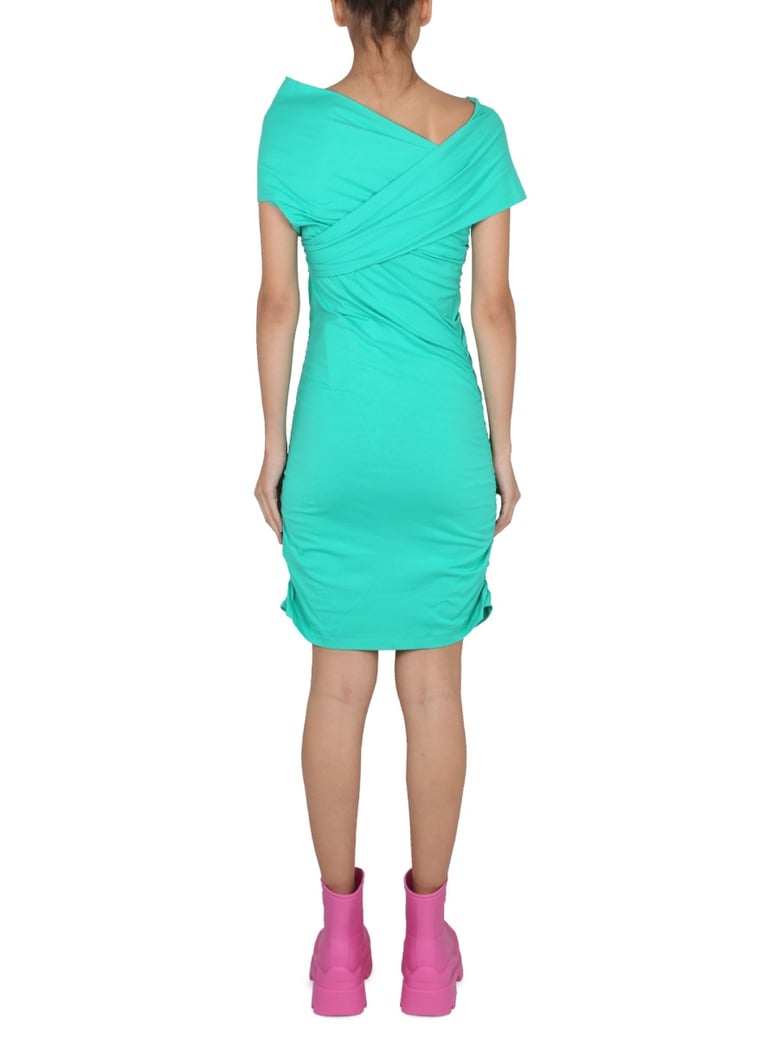 draped dress by Selfnex