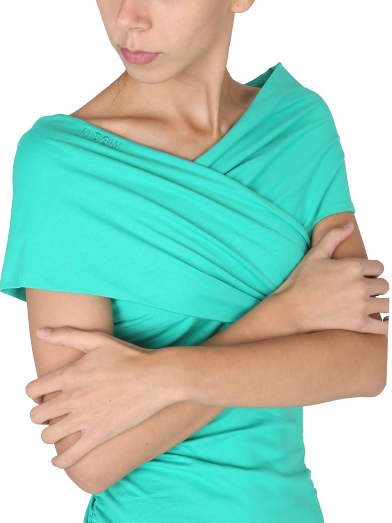 draped dress by Selfnex