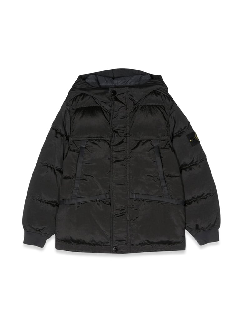 down jacket blouson charcoal by Selfnex