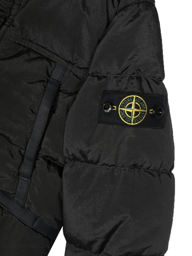 down jacket blouson charcoal by Selfnex