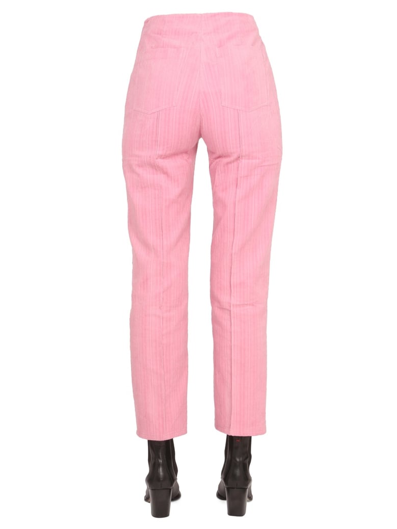 pants with side zipper closure by Selfnex