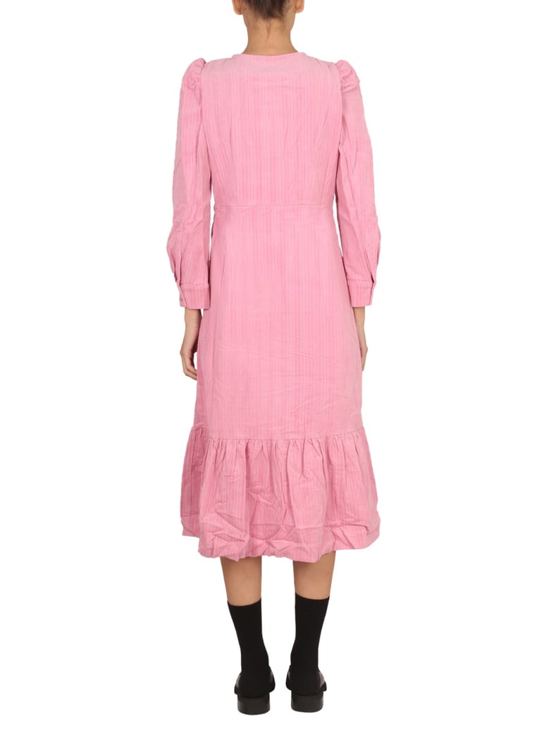 midi dress with necklace detail by Selfnex