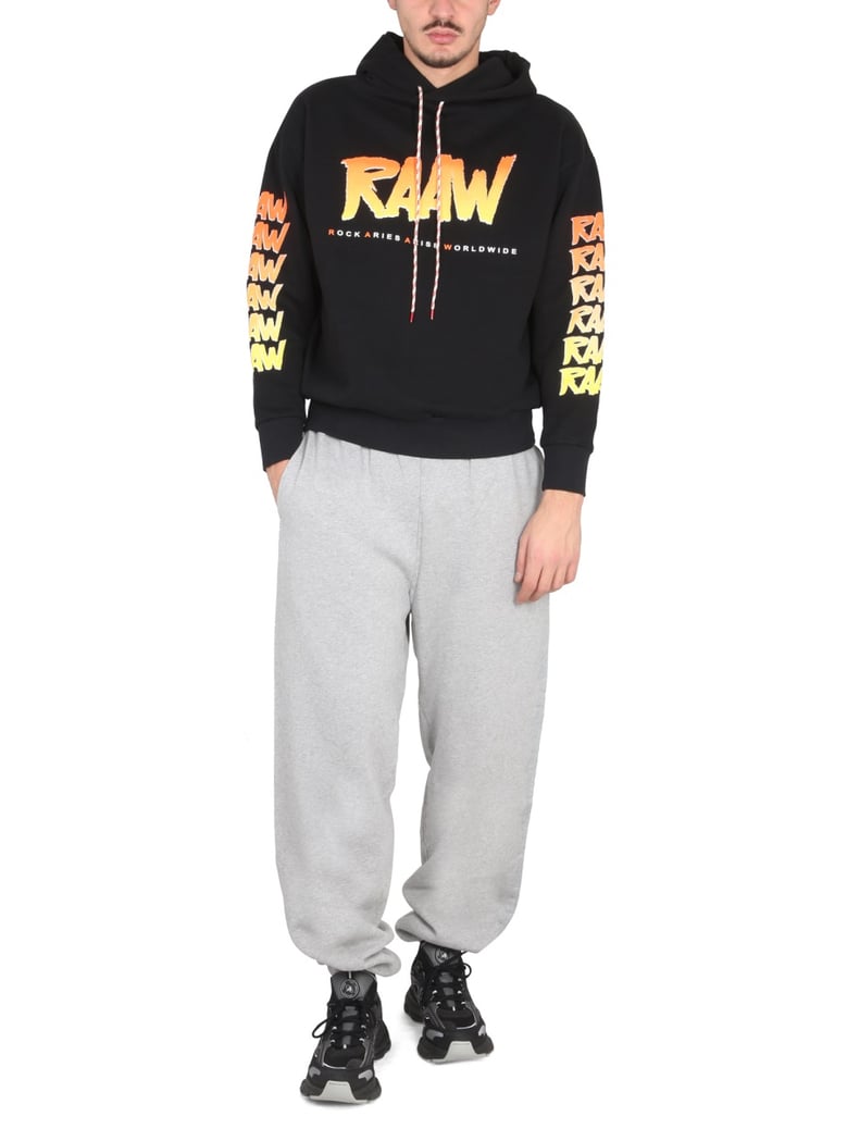 sweatshirt with logo print by Selfnex