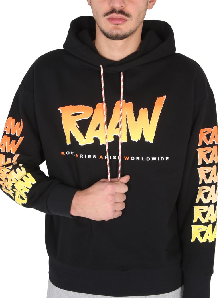 sweatshirt with logo print by Selfnex