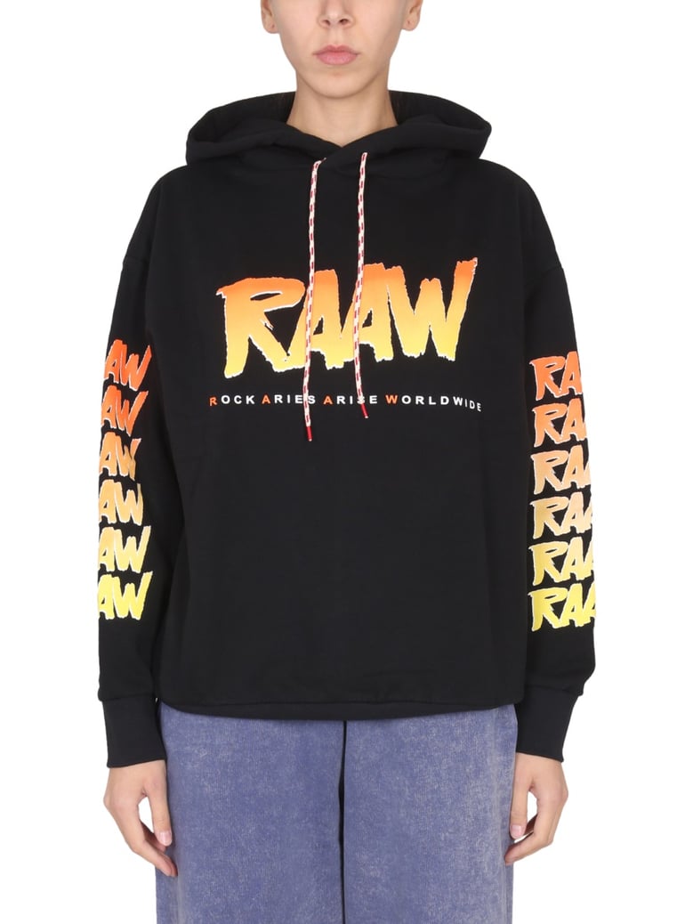sweatshirt with logo print by Selfnex