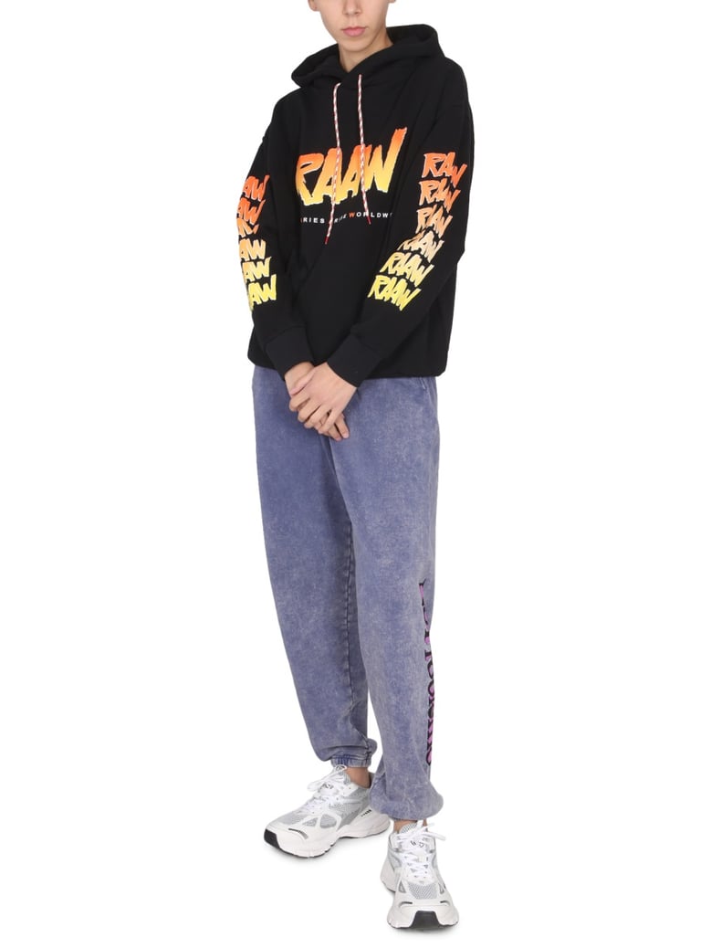 sweatshirt with logo print by Selfnex