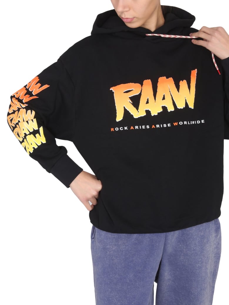 sweatshirt with logo print by Selfnex