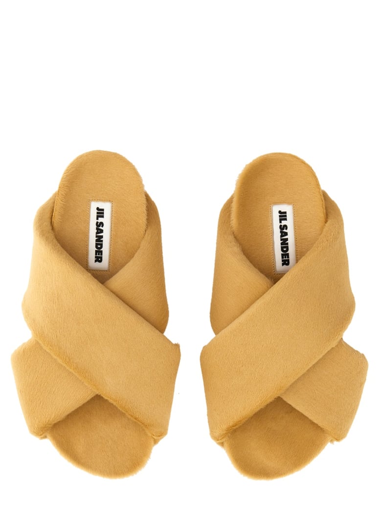 sandals crisscross beige by Selfnex
