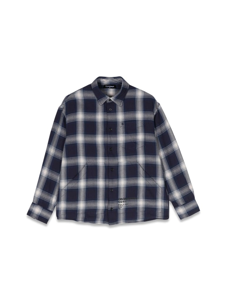 checked overshirt by Selfnex