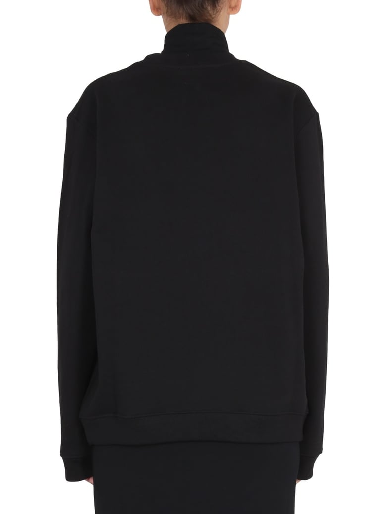 crewneck sweatshirt with front print by Selfnex