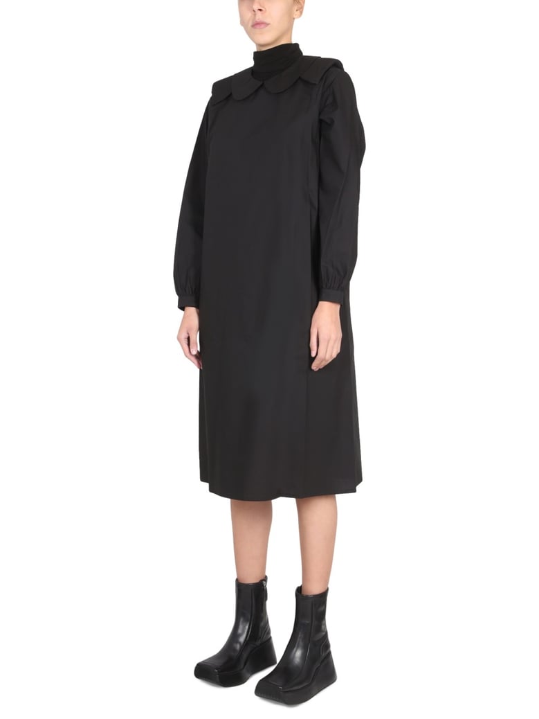relaxed fit shirt dress by Selfnex