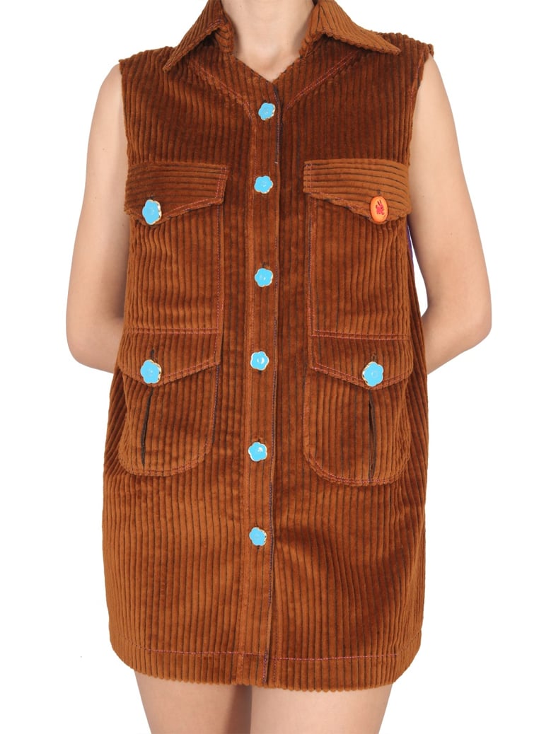 corduroy dress by Selfnex