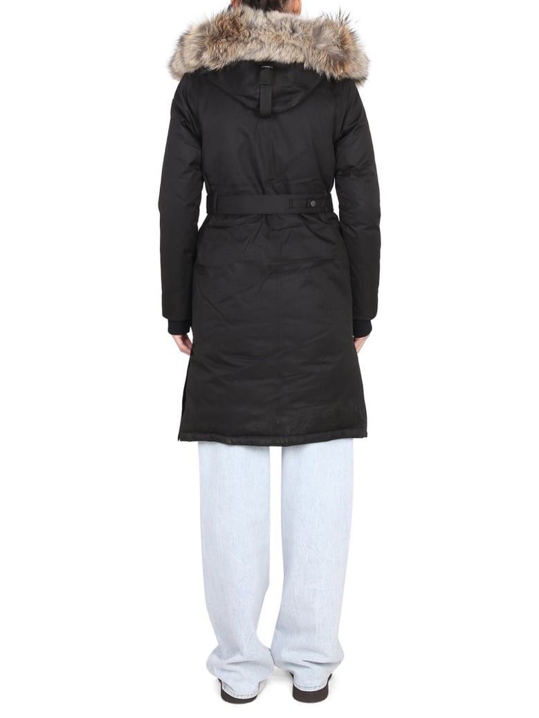 morgan parka with drawstring hood by Selfnex