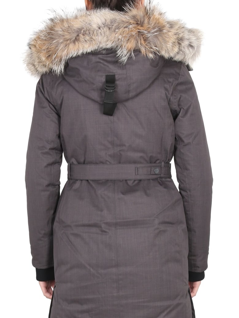morgan parka with drawstring hood by Selfnex
