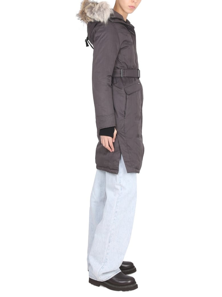 morgan parka with drawstring hood by Selfnex