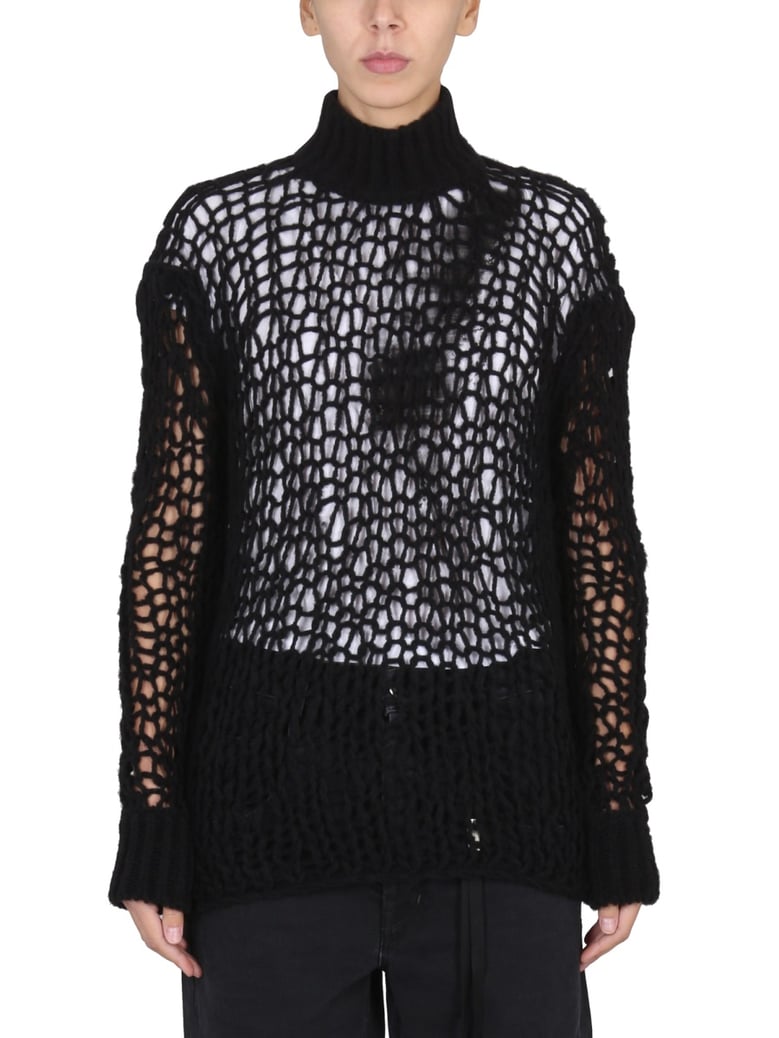 high neck jersey by Selfnex