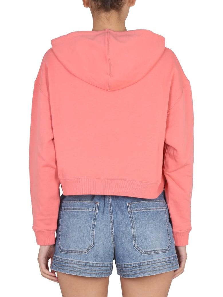 sweatshirt with logo embroidery by Selfnex