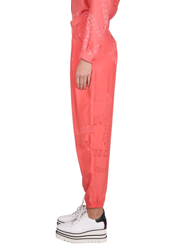 silk blend pants by Selfnex